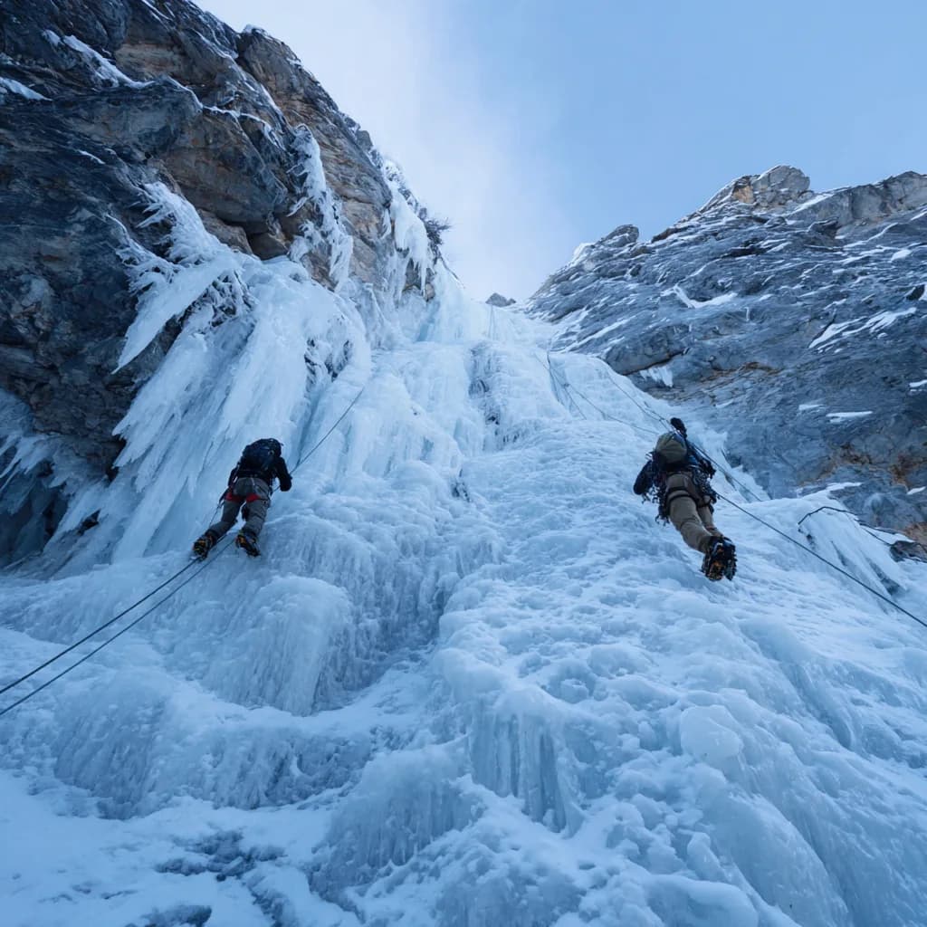 Cascade de glace