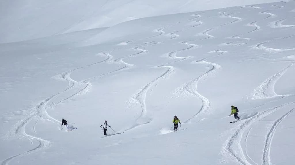 Ski de randonnée à Arolla