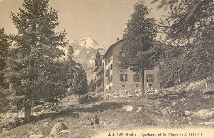 Grand Hôtel Kurhaus — Archives photographiques 1896